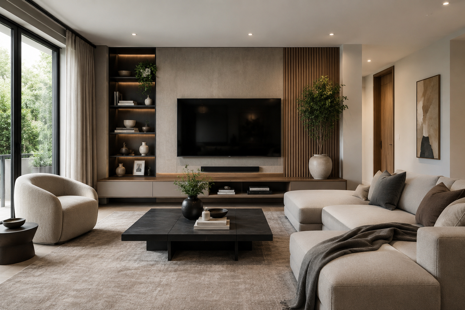 Living room · Contemporary
