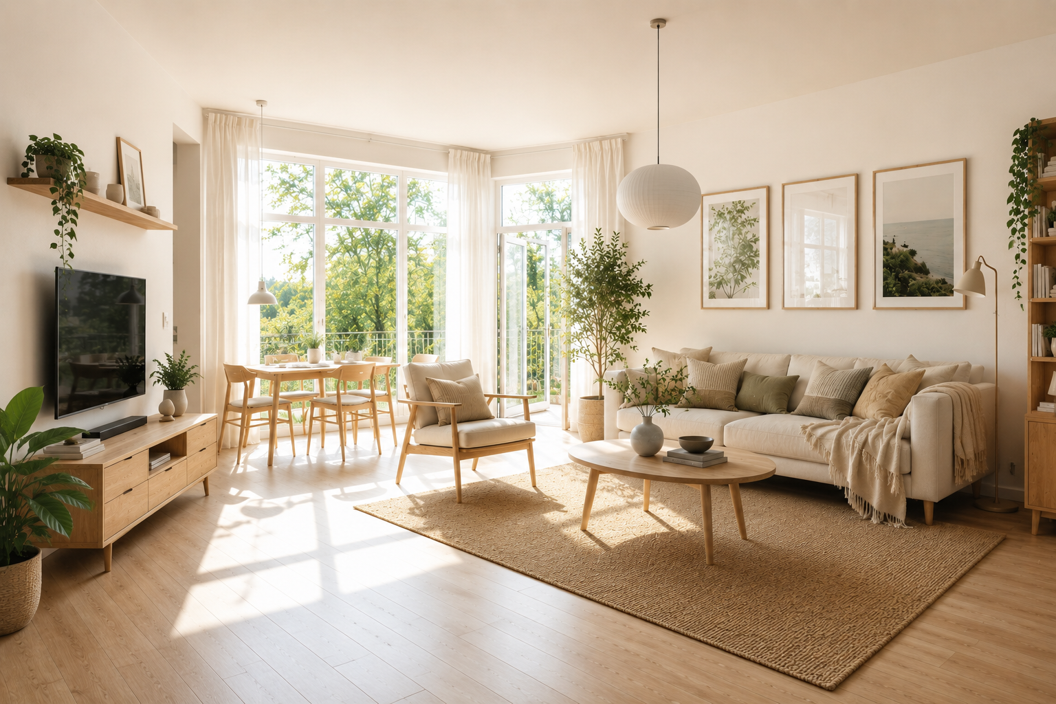 Living room · Scandinavian